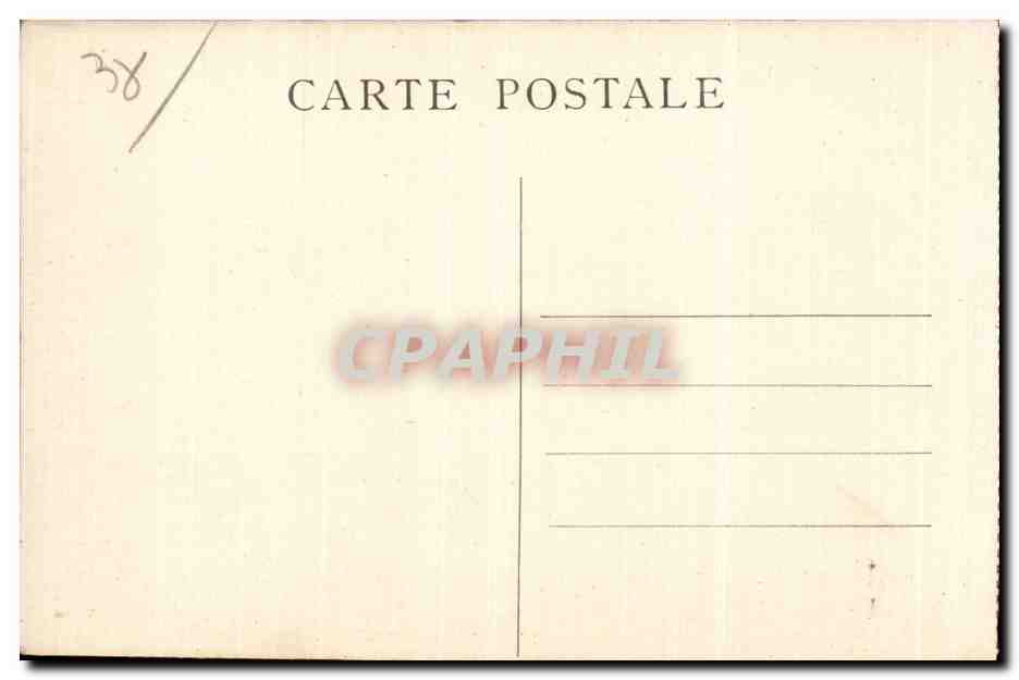 Pont en Royans - La Bourne - CPA  — Verso