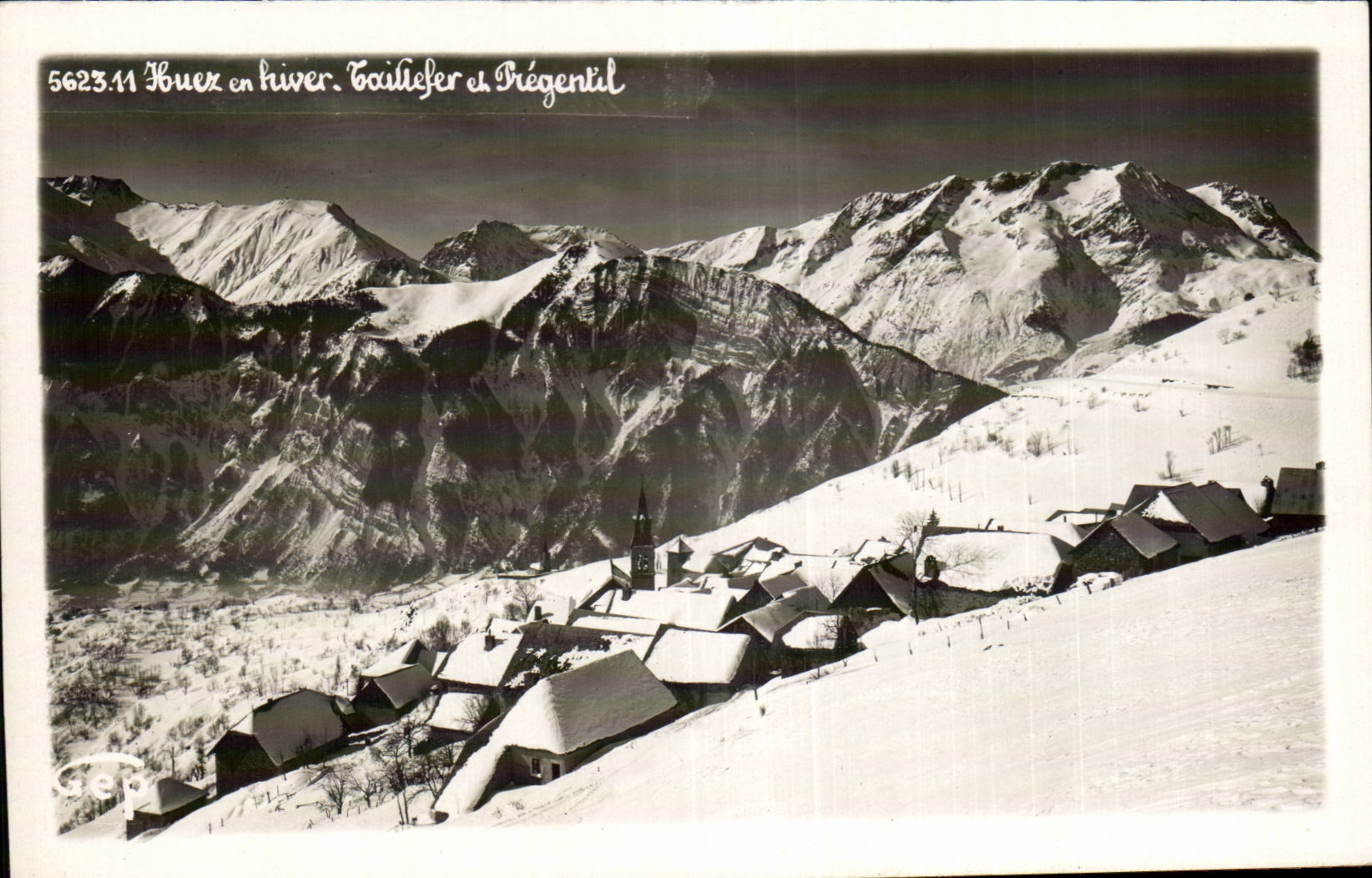 Huez en hiver — Gouillefer et Piégentil — GEP