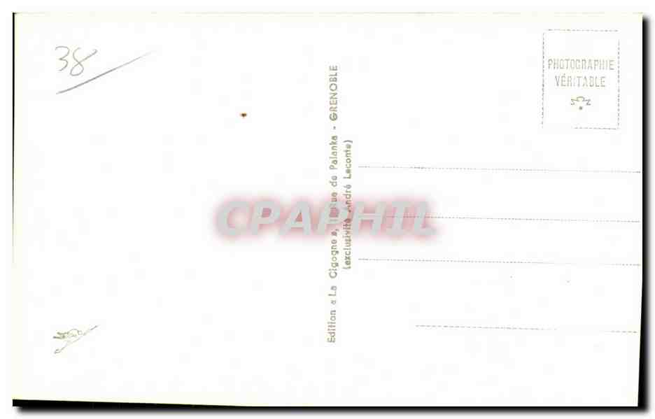 Villard de Lans - Les Cochettes - Le Cornafion - Col Vert - CPA  — Back
