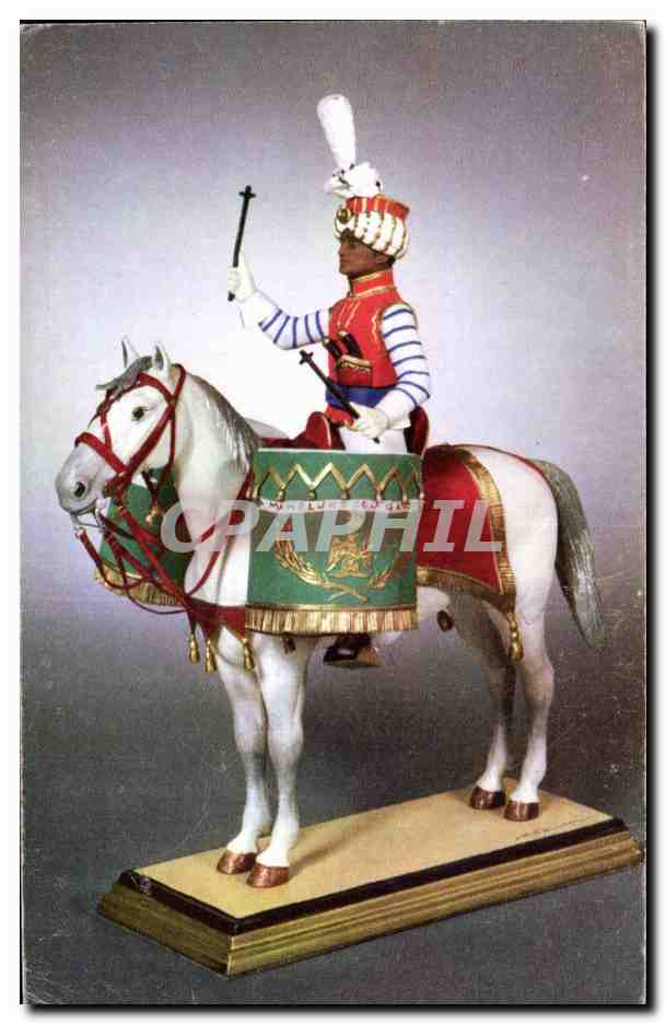 CPSM Militaria Mameluk de la garde imperiale Timbalier 