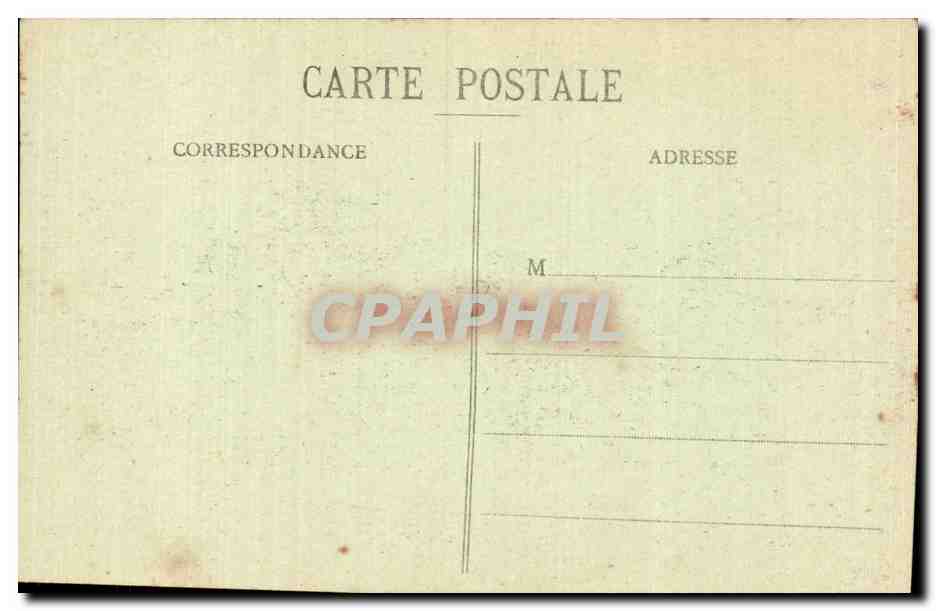 CPA Militaria Guerre de 1914 Croix des carmes — Rückseite