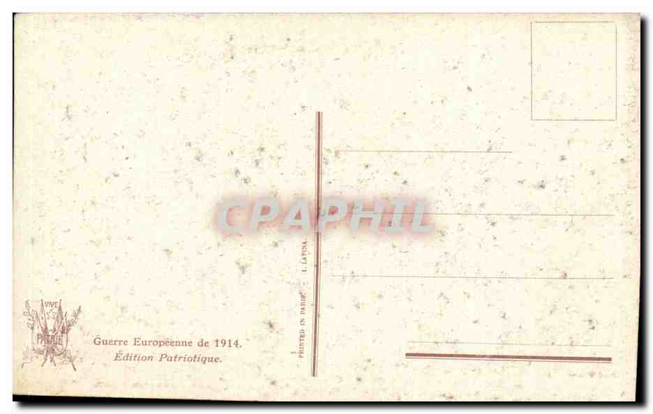 CPA Militaria Environs de Chambry Les obus de notre 75  — Rückseite