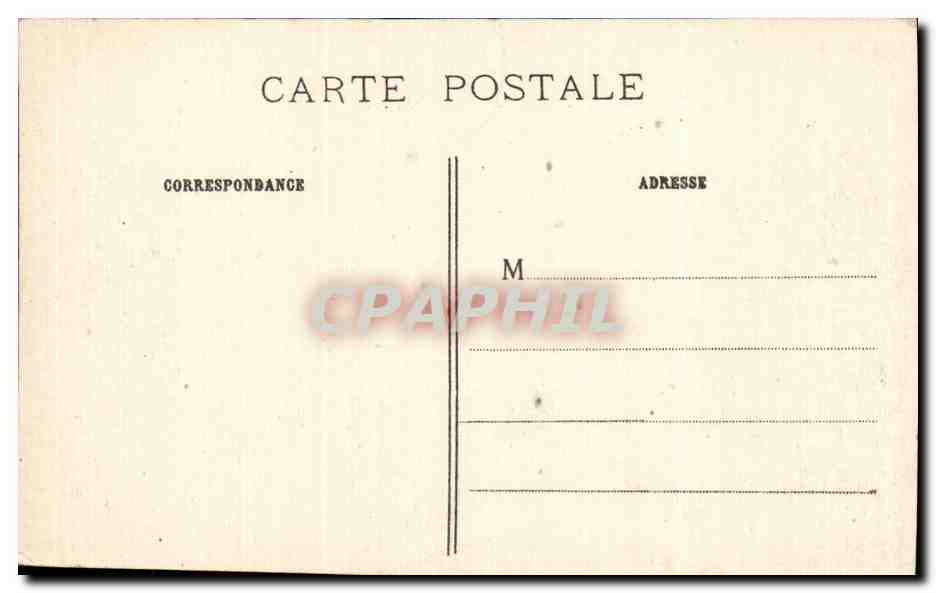 CPA Militaria Albert Les ruines apres le passage des barbares — Rückseite