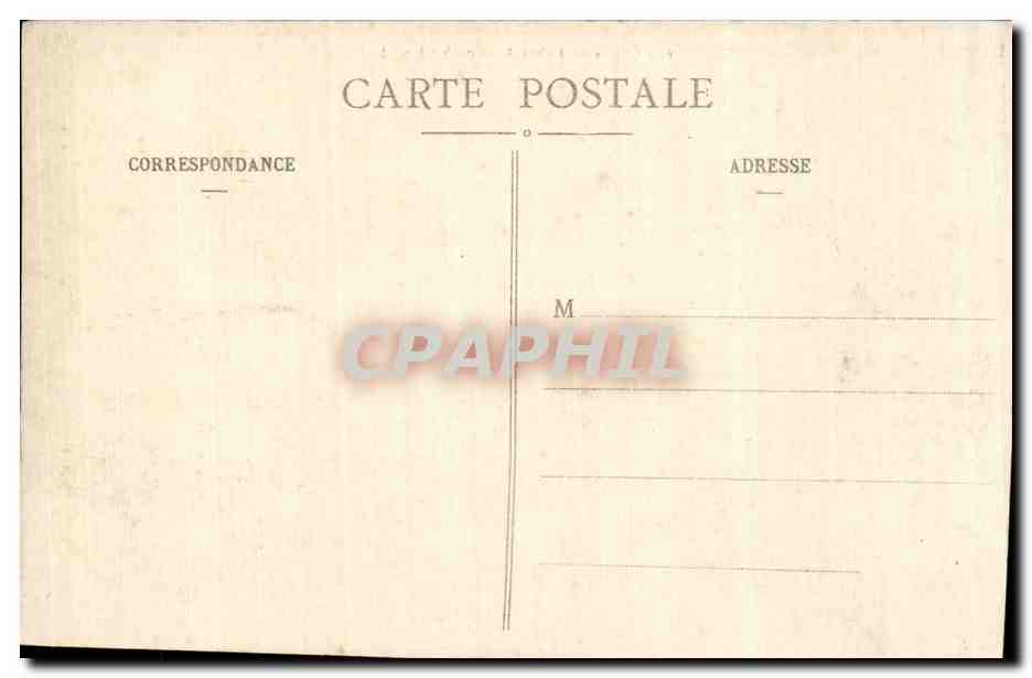 CPA Militaria Chasseurs a cheval Combat a pied — Rückseite