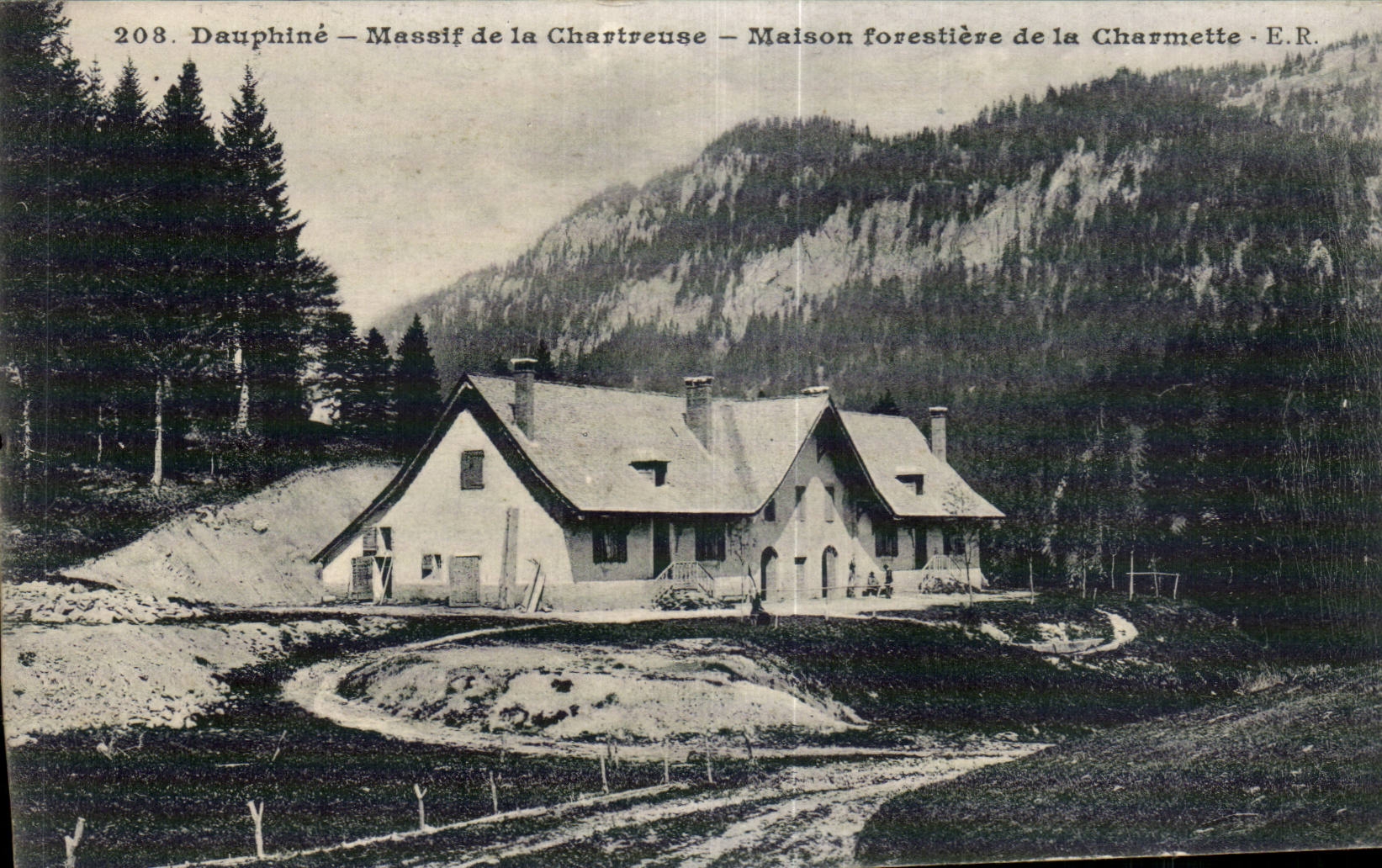 Dauphiné - Massif de la Chartreuse - Maison forestière de la Charmette - E.R. 208