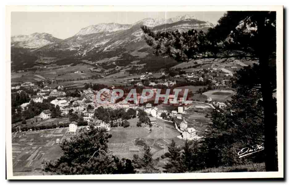 Villard-de-Lans — Vue Générale, Cornafion et Col de l'Arc — Édition d'Art André, Grenoble