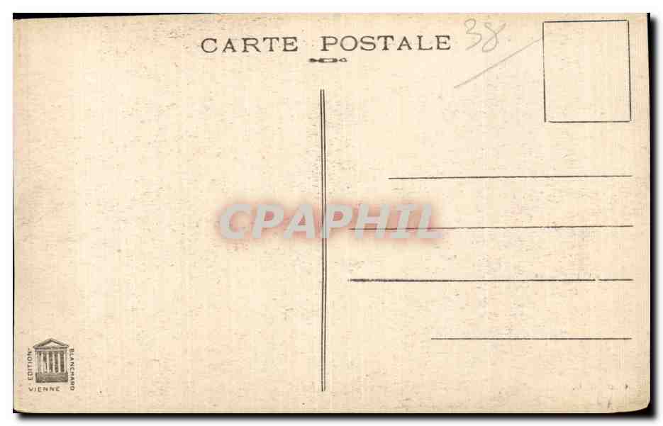 Vienne - Le Vieux Pont sur la Gere - CPA — Rückseite