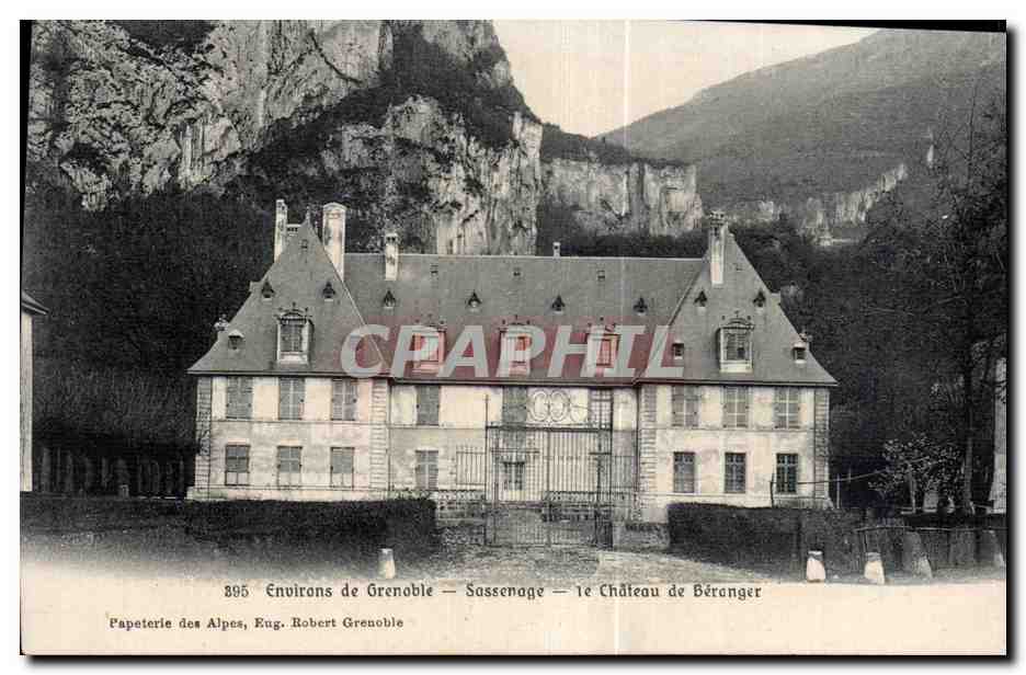 Environs de Grenoble - Sassenage - Chateau de Beranger - CPA