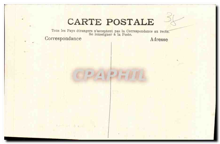Environs de Grenoble - Sassenage - Chateau de Beranger - CPA — Rückseite