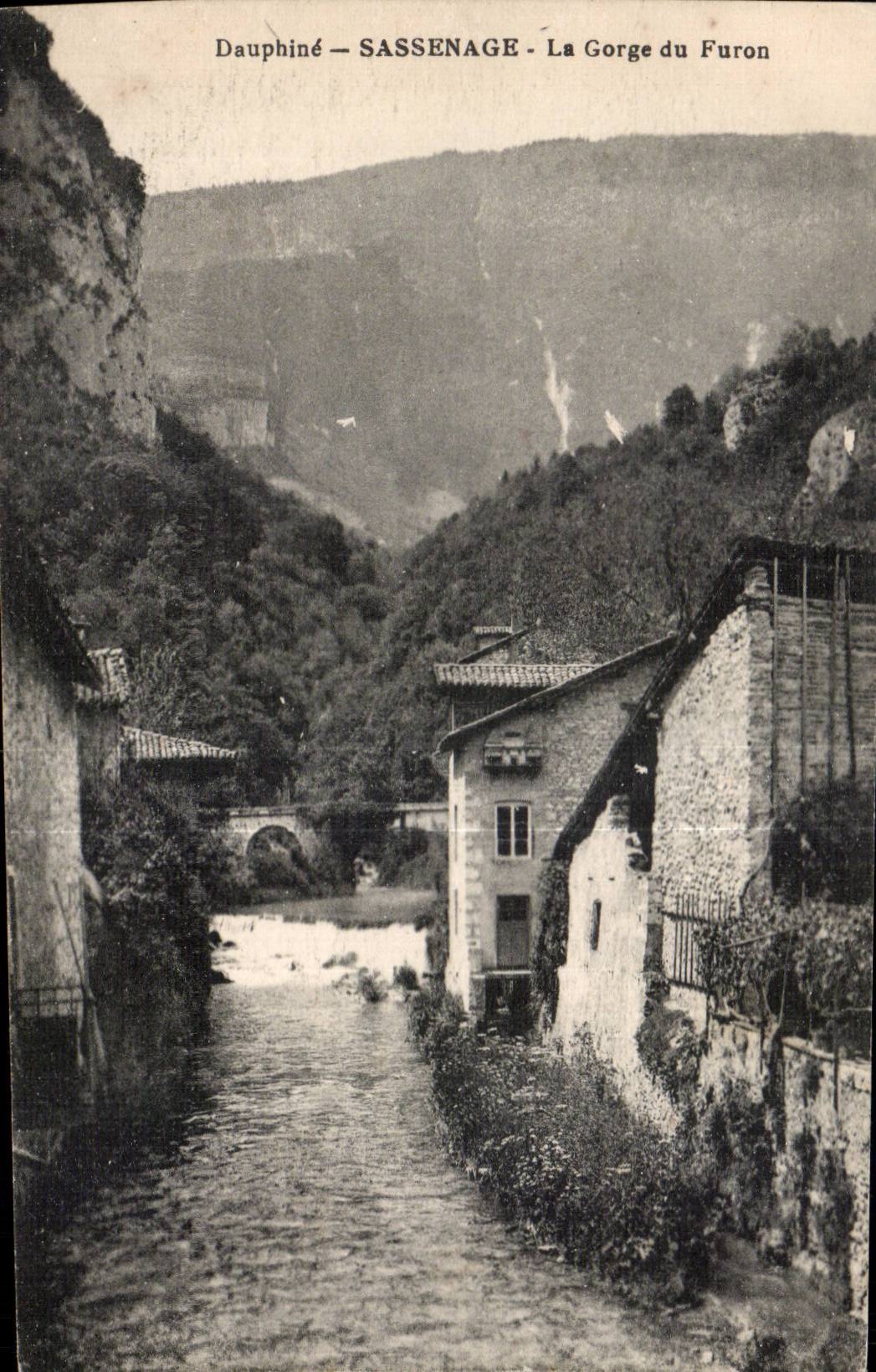 Dauphine - Sassenage - La Gorge du Furon - CPA