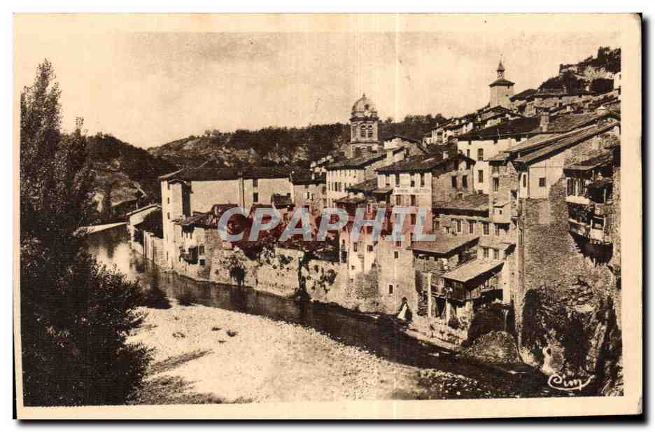 Pont-de-Royans et la Bourne — Héliogravure Macon — n°38