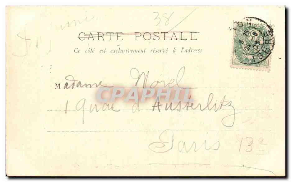 Voiron — L'Église et la Place Saint-Bruno — LL. n° 138 — Rückseite