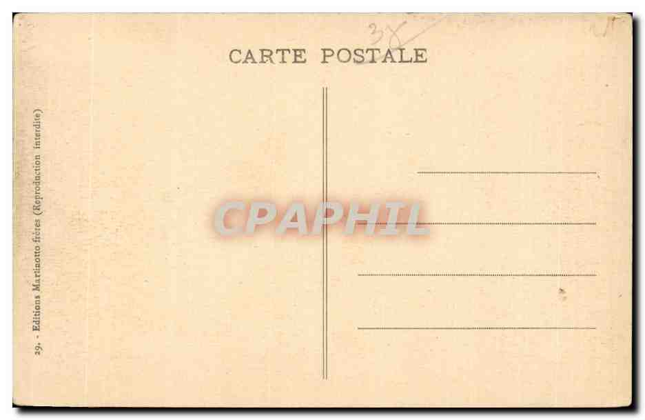Grands Goulets - Pont en Royans - CPA  — Verso