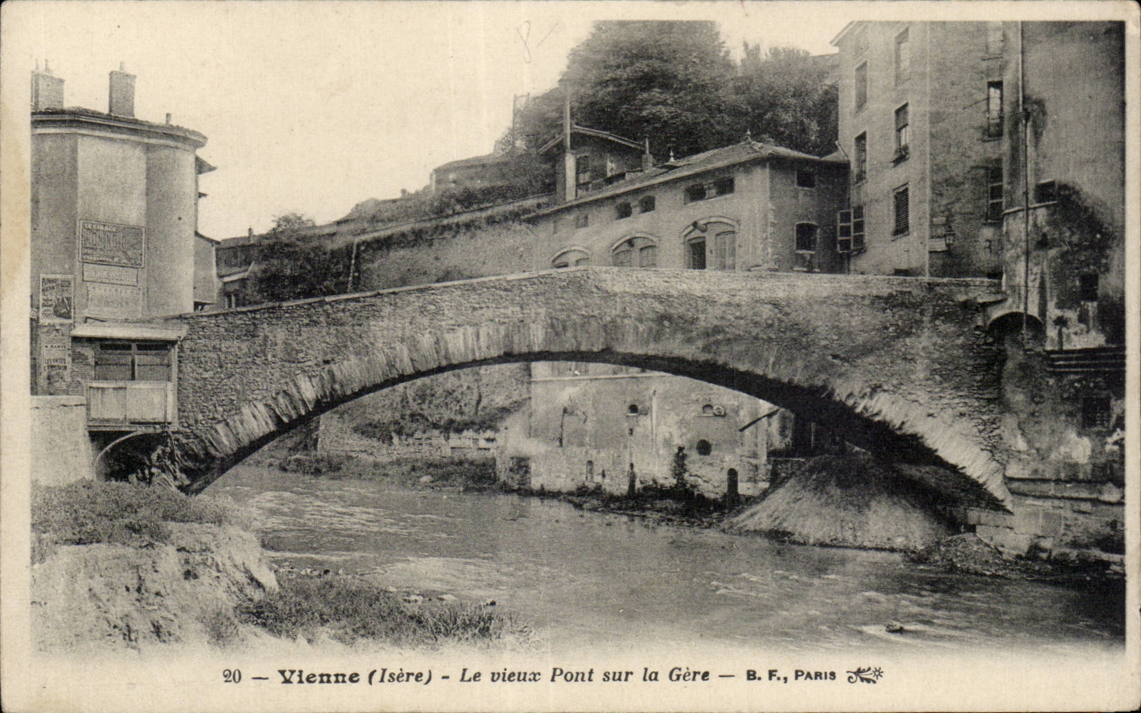 Vienne - Le Vieux Ponts sur la Gere - CPA 