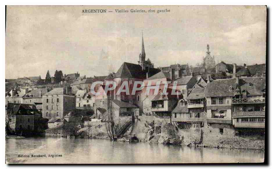 Argenton — Alte Galerien, linken Ufer — Edition Boukard, Argenton