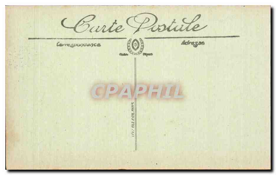 CPA Militaria Les ruines de la grande guerre Armentieres Eglise Notre Dame — Rückseite