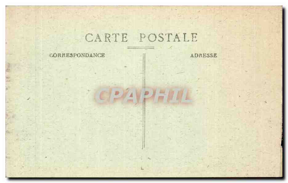 CPA Militaria Les ruines de la grande guerre Les meneux L eglise bombardee par les obus allemands — Rückseite