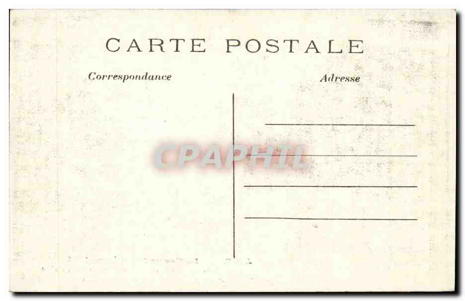 Cathédrale de Reims — Statuettes détruites par les obus — Allemands le 24 Septembre 1914 — Verso