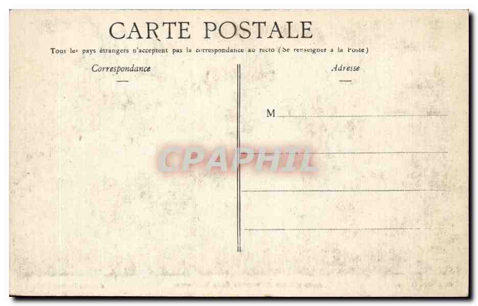 CPA Militaria Auto allemande tombee dans la Marne  — Rückseite