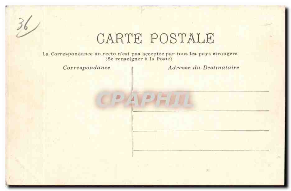 Le Pin - Le Bain de Georges Sand - CPA  — Rückseite