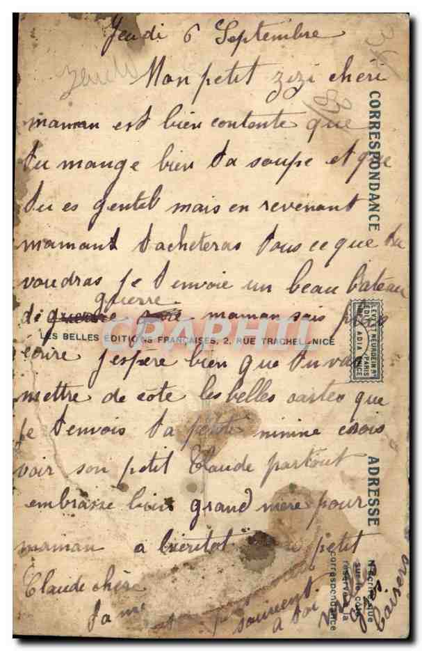 Toulon - La Toilette d un Croiseur - CPA — Reverso