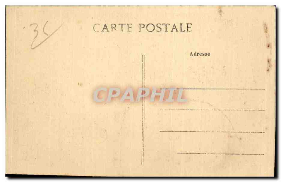 Les Gas du Berry donnant un Concert dans le square de George Sand — Châteauroux, éditée par Cell. G. G & fils, n°12 — Reverso