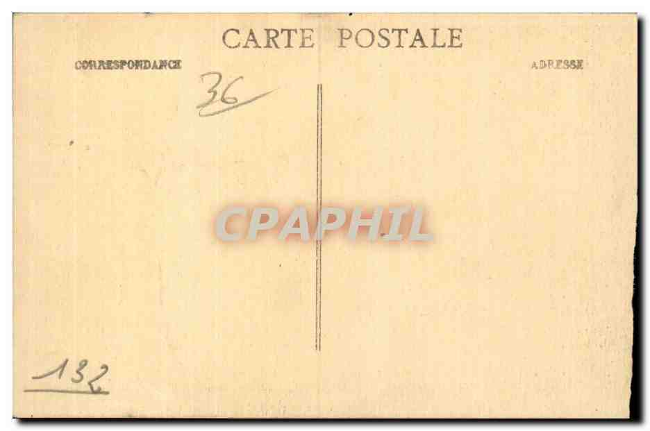 Chateauroux - Manufacture des Tabacs - Sortie des cigarieres - CPA  — Rückseite
