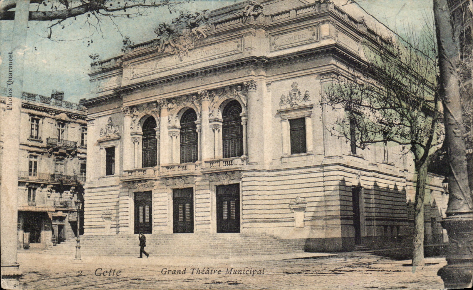 Saint Pons - Grand Theatre Municipal - CPA 