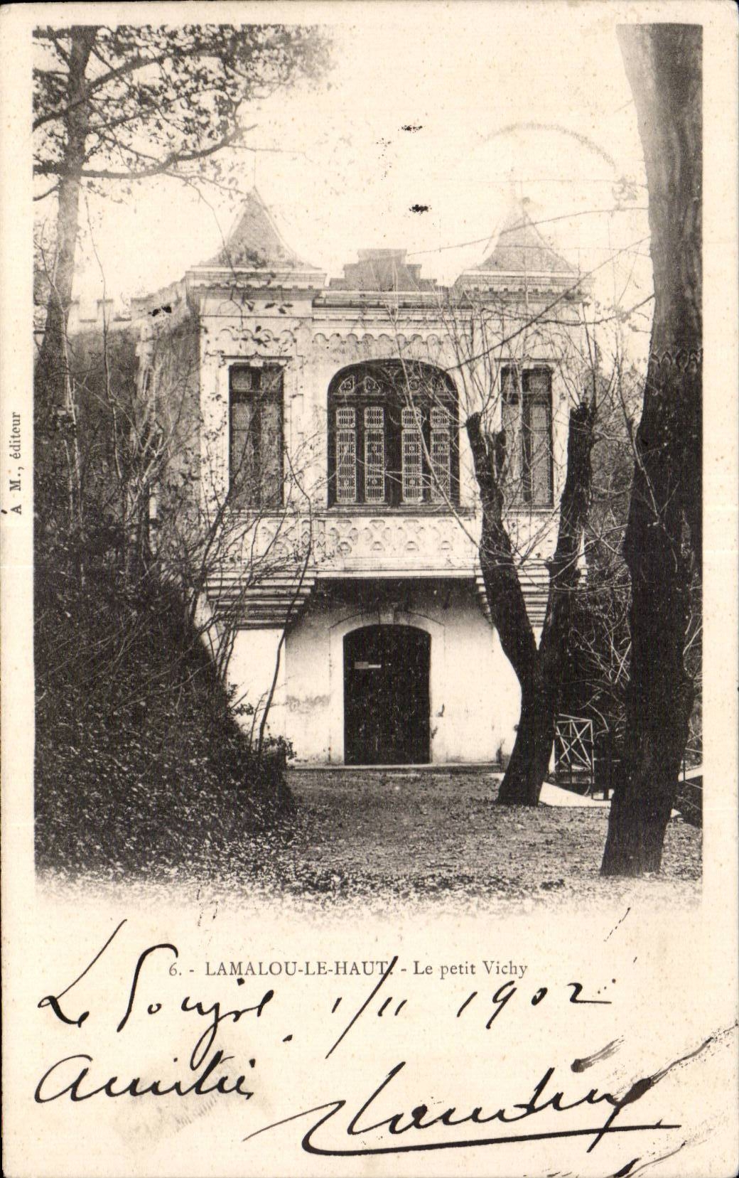 Lamalou-le-Haut — Le petit Vichy — A. M., éditeur, n°6