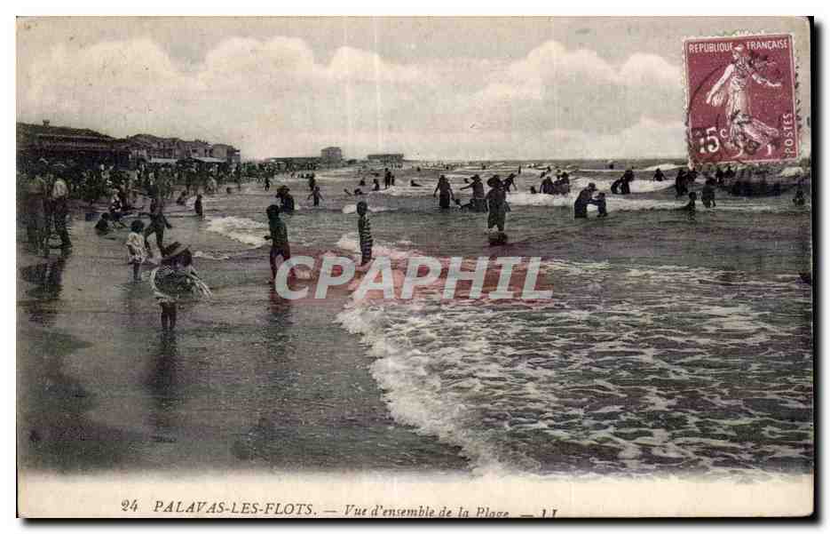 Palavas les Flots - La Plage - CPA 