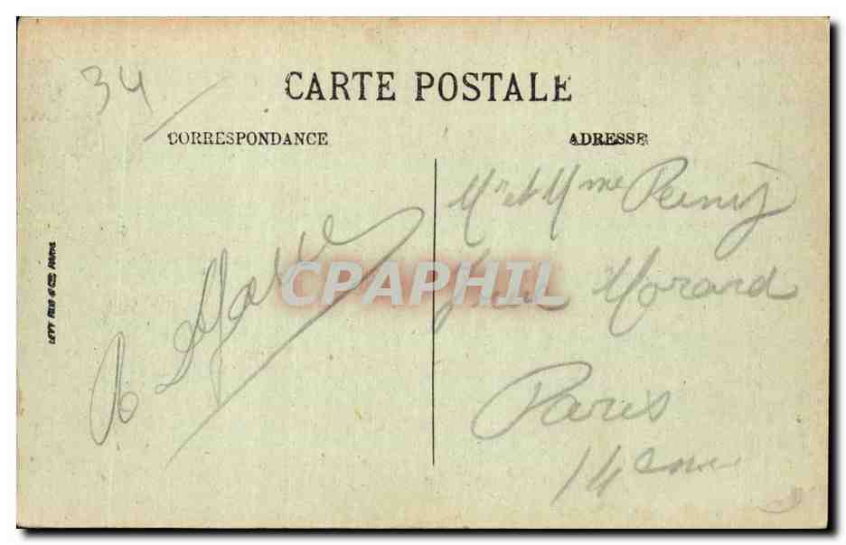 Palavas les Flots - La Plage - CPA  — Rückseite