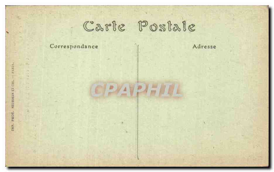 CPA Militaria Guerre de 1914 Bataille de la Marne Montceau apres le bombardement par les allemands — Rückseite