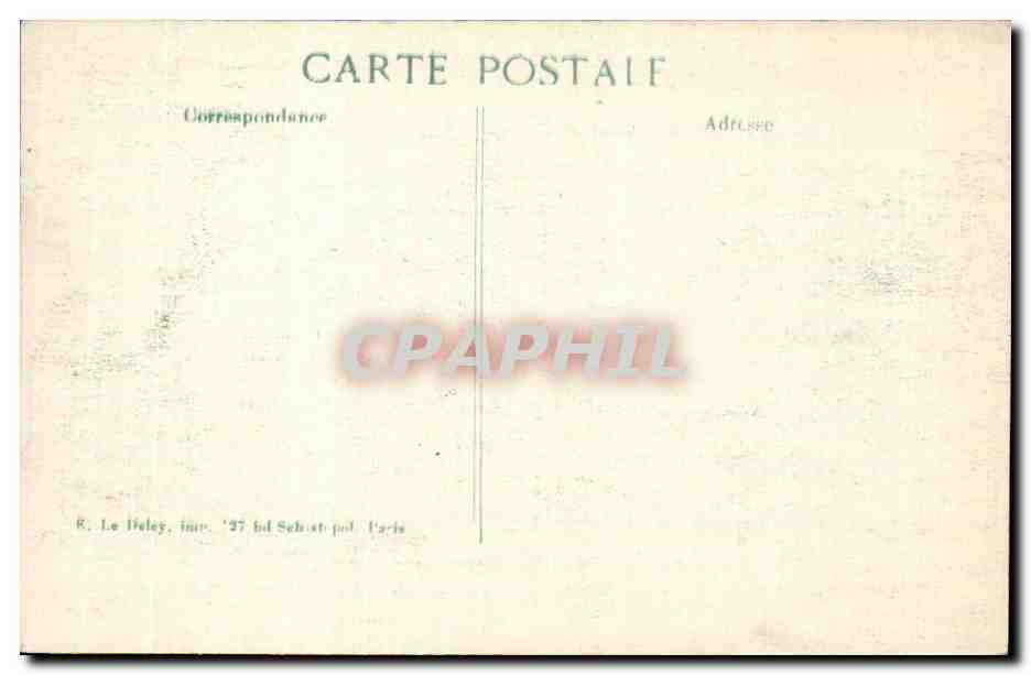 CPA Militaria Guerre de 1914 Eglise a Termonde bombardee par les allemands — Rückseite