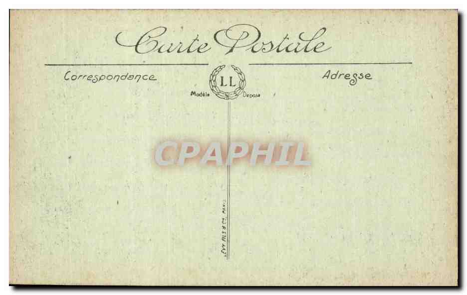 CPA Militaria Guerre de 1914 Albert Une rue bombardee  — Rückseite