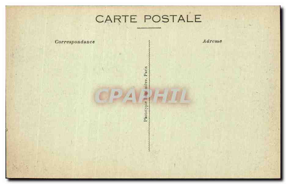 CPA Militaria Guerre de 1914 Bataille de l ourcq Ferme incendiee a Nogeon pendant le combat — Rückseite