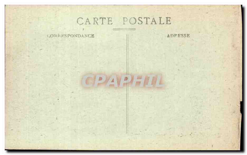 CPA Militaria Guerre de 1914 Reims Le casino demoli par les obus allemands  — Rückseite