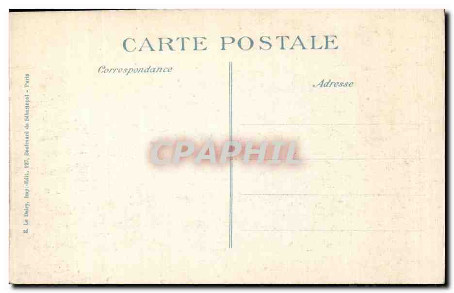 CPA Militaria Guerre de 1914 Anvers Coin des rues du peuple et des gueux apres le bombardement  — Rückseite
