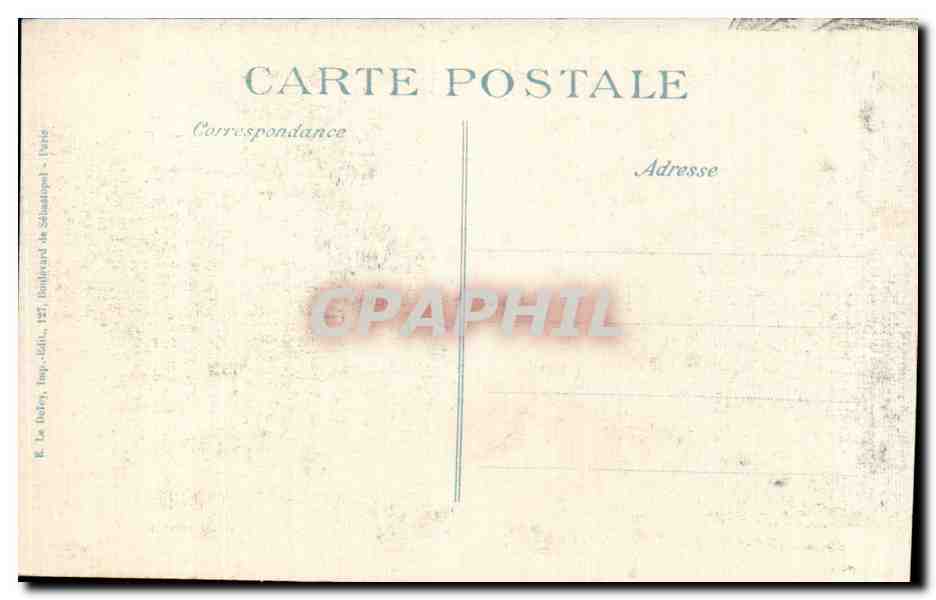 CPA Militaria Guerre de 1914 Albert L hotel de ville incendie par les allemands — Rückseite