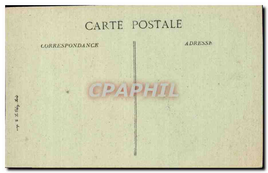CPA Militaria Guerre de 1914 Dans la Somme Herbecourt La chapelle provisoire ou les allemands exposaient leurs morts — Rückseite