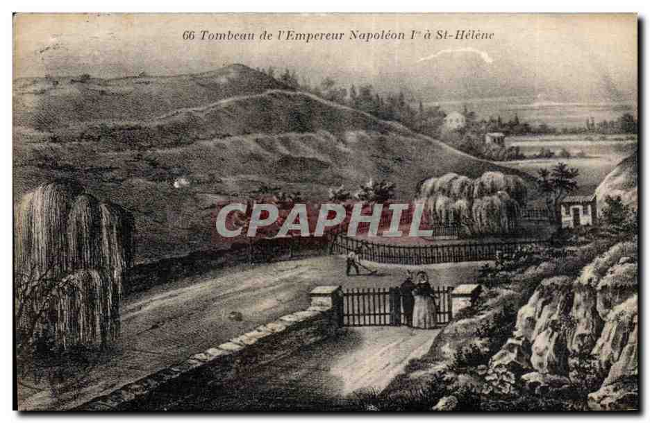 CPA Tombeau de l empereur Napoleon a Ste Helene