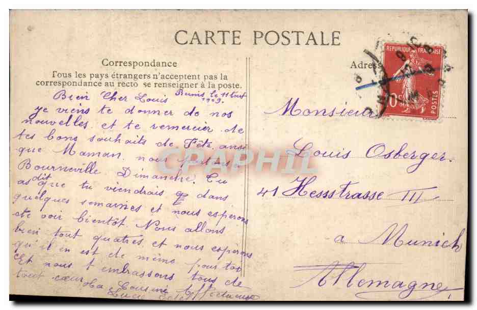 CPA Lenepveu Jeanne d arc brulee a Rouen en 1431 — Rückseite