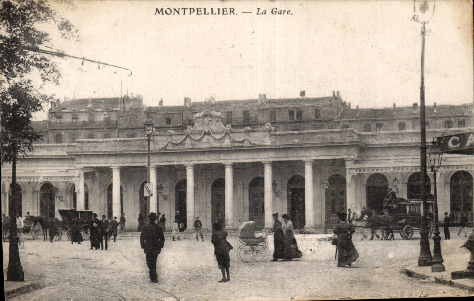 CPA Montpellier La gare