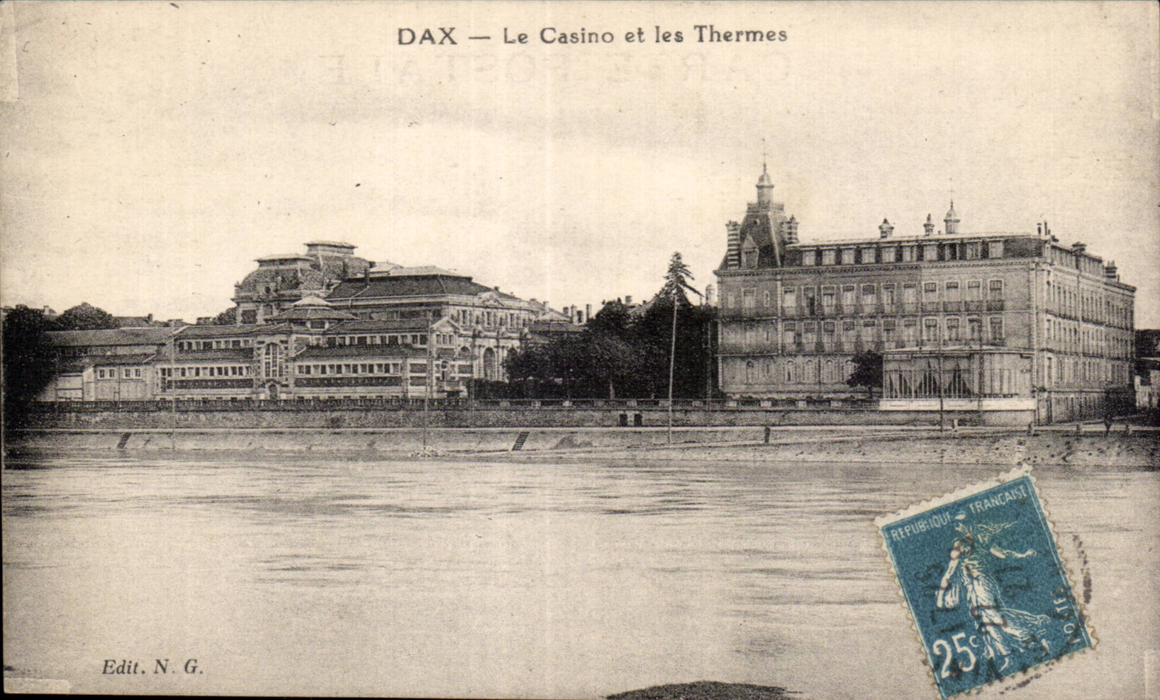 CPA Dax le casino et les thermes