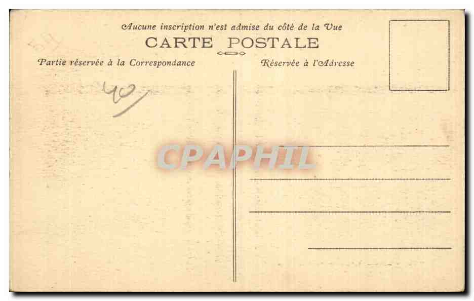 Capbreton-sur-Mer (Landes) — Les Pins maritimes du Bouret — Édition Cassembon, Tabacs, n°47 — Verso