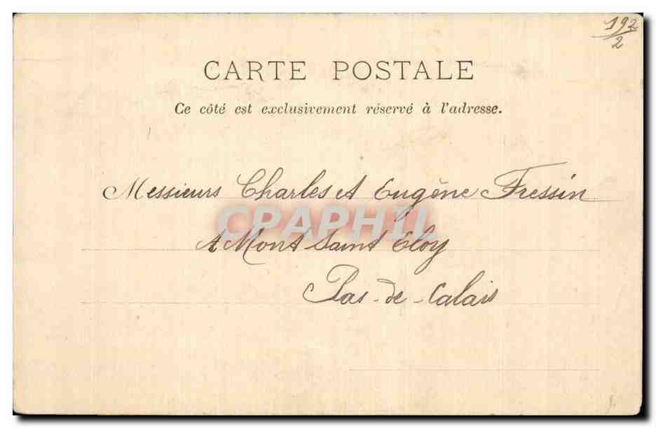 CPA Militaria Uniforme Tableaux militaires le veteran Jolibois (6 novembre 1792) — Rückseite
