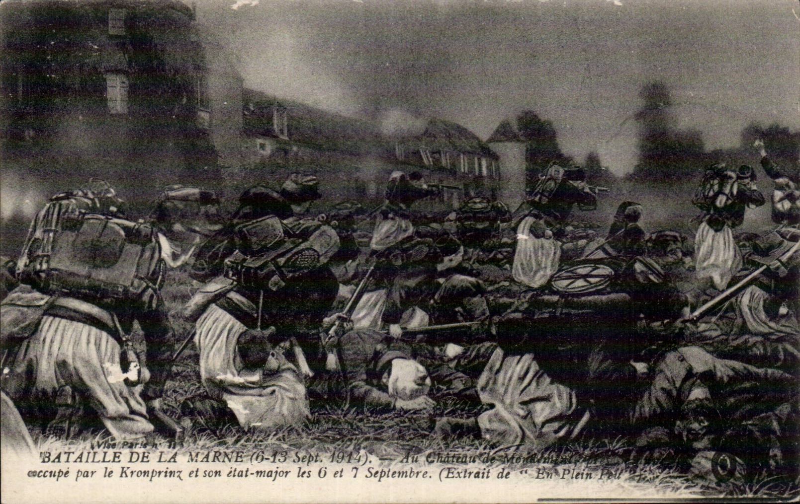 CPA Militaria Bataille de la Marne 1914 Septembre 