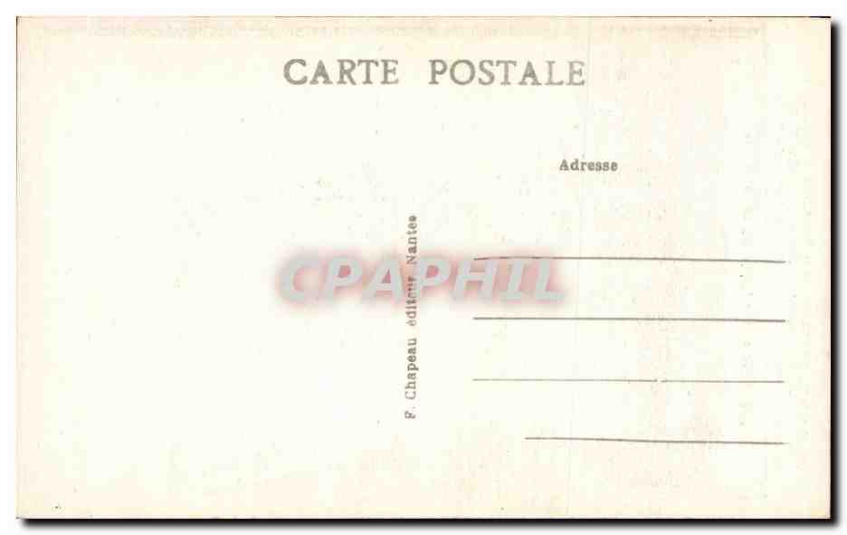 CPA Fantaisie Alian IV dit Fergent duc de Bretagne — Rückseite