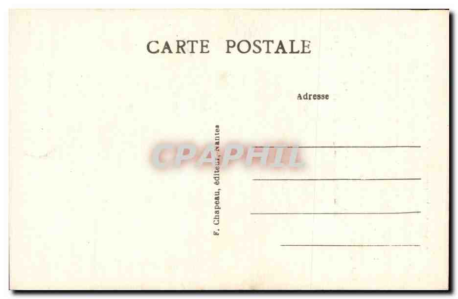CPA Fantaisie Arthur III (comte de Richemont) Connetable de France Duc de Bretagne — Rückseite