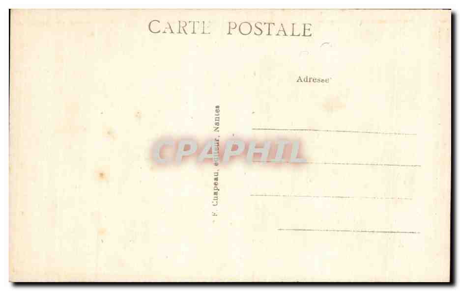 CPA Fantaisie Pierre de Dreux dit Mauclerc Arriere petit fils de Louis le Gros roi de France — Rückseite