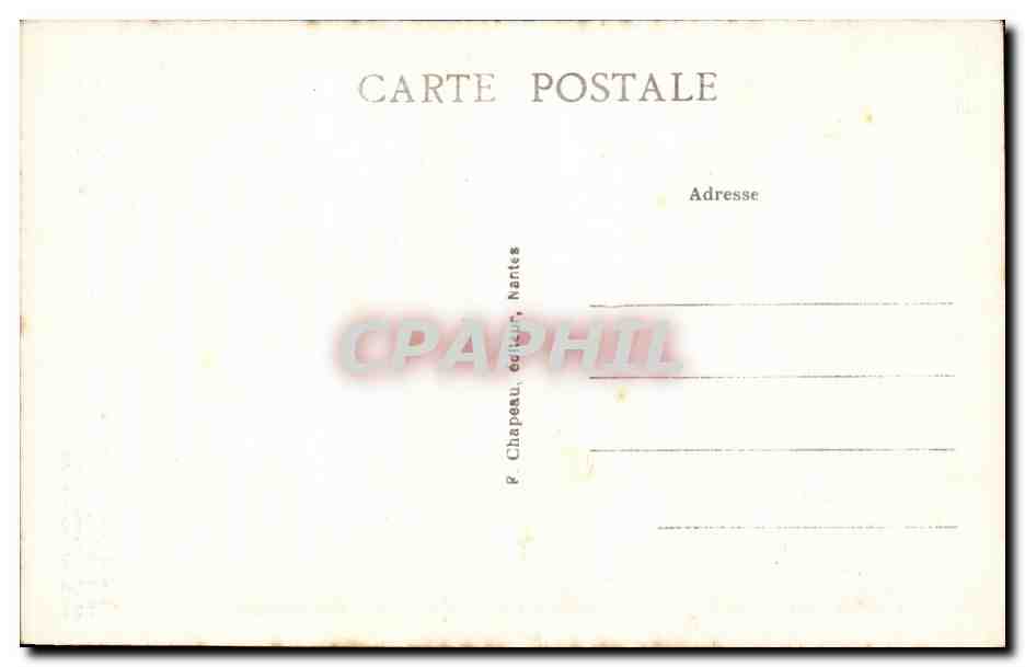 CPA Fantaisie Cambronne Militaria Uniforme — Rückseite